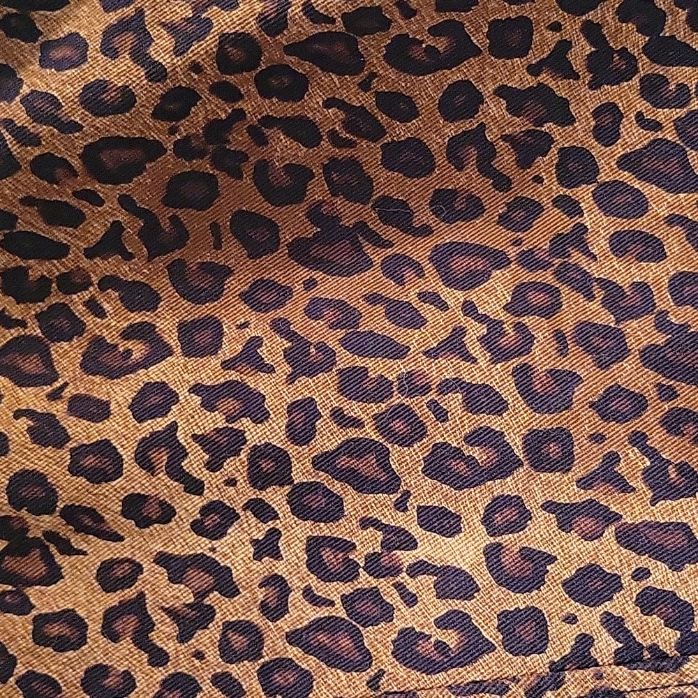Lauren Ralph Lauren Leopard Print Pea Coat in Brown and Black - Picture 3 of 7